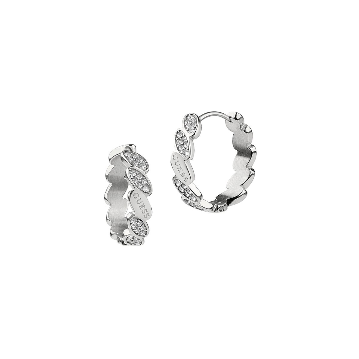 BOUCLES D'OREILLES GUESS FEMME ACIER